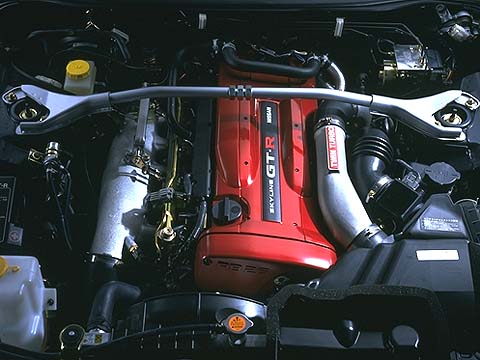R34 Nissan Skyline GT-R RB26DETT 2.6-liter twinturbo Inline-6 Engine Picture